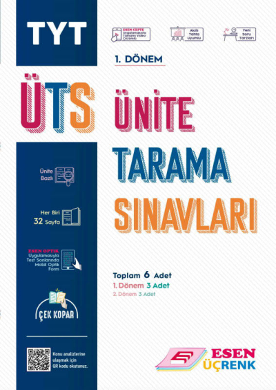 TYT Ünite Tarama Testleri YKS Fotokopi