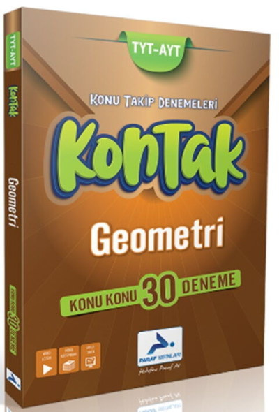 TYT-AYT Geometri Kontak Deneme Paraf Yayınları YKS Fotokopi