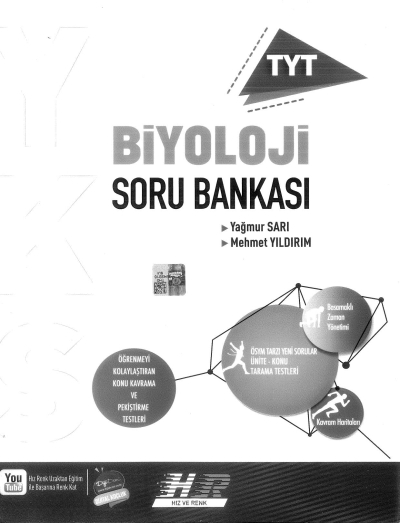 TYT BİYOLOJİ SORU BANKASI YKS Fotokopi