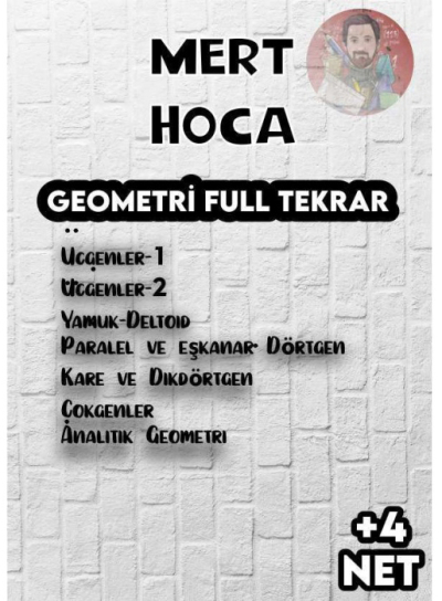Mert Hoca Geometri Full Tekrar YKS Fotokopi
