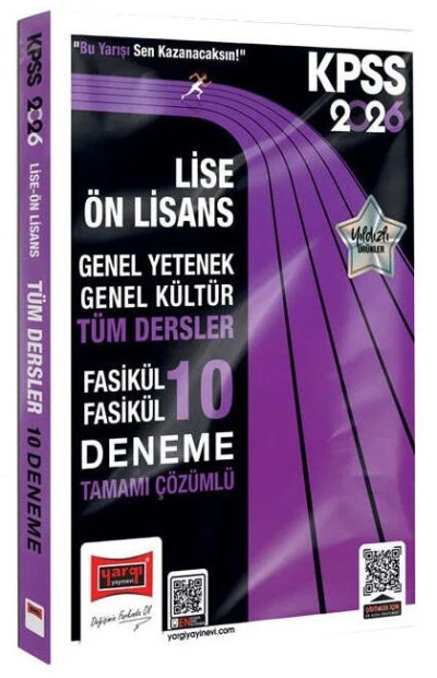 2026 KPSS GKGY Lise Ön Lisans Tüm Dersler Fasikül Fasikül Tamamı Çözümlü 10 Deneme Yargı Yayınları YKS Fotokopi
