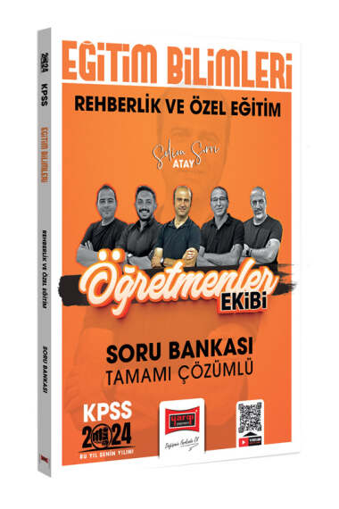 2024 KPSS Eğitim Bilimleri Öğretmenler Ekibi Rehberlik ve Özel Eğitim Tamamı Çözümlü Soru Bankası YKS Fotokopi