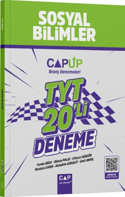 TYT Sosyal Bilimler 20 li Deneme Çap Yayınları YKS Fotokopi