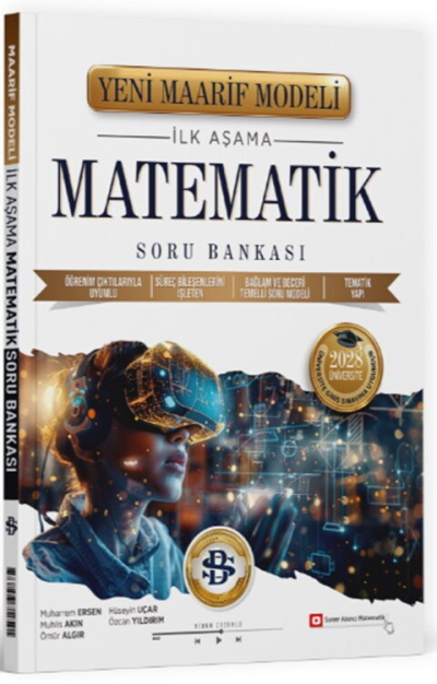 2028 Üniversiteye Hazırlık Matematik İlk Aşama Maarif Model Soru Bankası Bilgi Sarmal YKS Fotokopi
