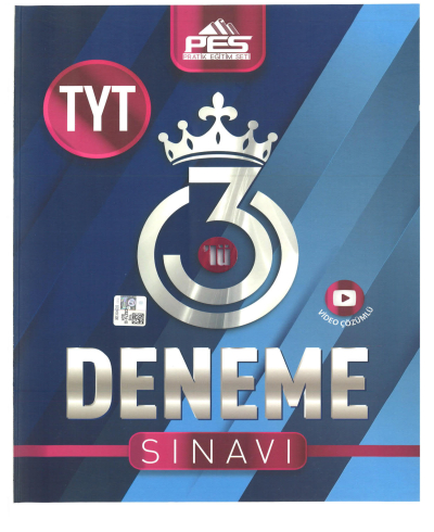 TYT 3 lü Deneme Sınavı YKS Fotokopi