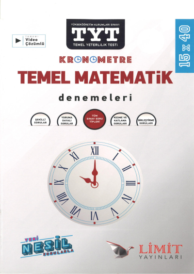 TYT Kronometre Temel Matematik Denemeleri YKS Fotokopi