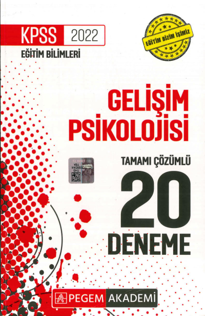 GELİŞİM PSİKOLOJİSİ 20Lİ DENEME ÇÖZÜMLÜ YKS Fotokopi