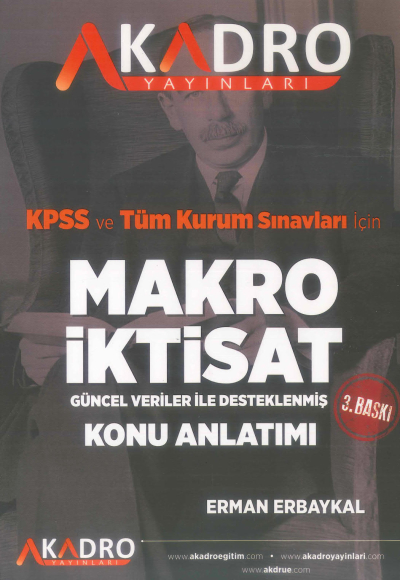 KPSS A Grubu Makro İktisat Konu Anlatımlı Erman Erbaykal 3. Baskı A Kadro Yayınları YKS Fotokopi