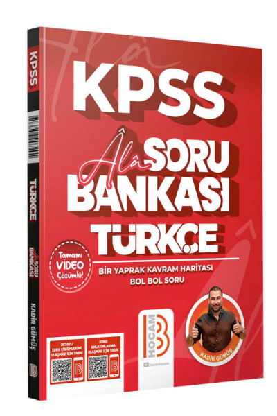 2024 KPSS Türkçe Âlâ Soru Bankası YKS Fotokopi