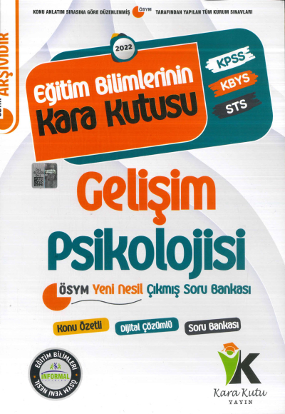 GELİŞİM PSİKOLOJİSİ KONU ÖZETLİ DİJİTAL ÇÖZ. SORU BANKASI YKS Fotokopi