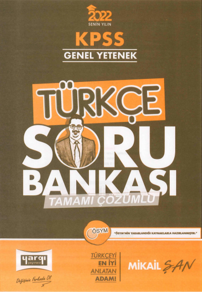 TÜRKÇE ÇÖZÜMLÜ SORU BANKASI MİKAİL ŞAN YKS Fotokopi