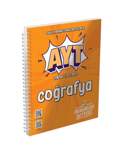 AYT Coğrafya Öğrencim Defter Murat Yayınları YKS Fotokopi