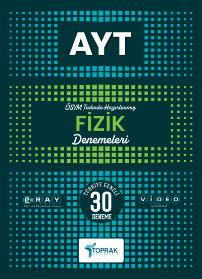 AYT Fizik Deneme 14x30 Toprak Yayıncılık YKS Fotokopi