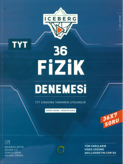 TYT Fizik Iceberg 36 Deneme Okyanus Yayınları YKS Fotokopi