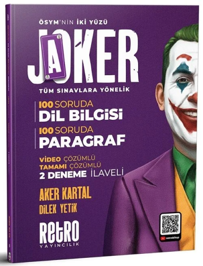 Tüm Sınavlara Yönelik Dil Bilgisi Paragraf Soru Bankası Retro Yayıncılık YKS Fotokopi