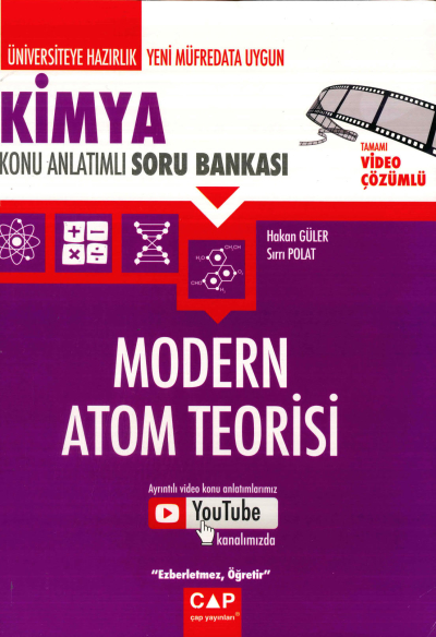KİMYA MODERN ATOM TEORİSİ KONU ANLATIMLI SORU BANKASI YKS Fotokopi