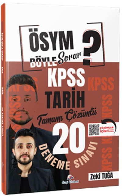 ÖSYM Böyle Sorar 2026 KPSS Tarih Tamamı PDF Çözümlü 20 Deneme Sınavı Dizgi Kitap YKS Fotokopi