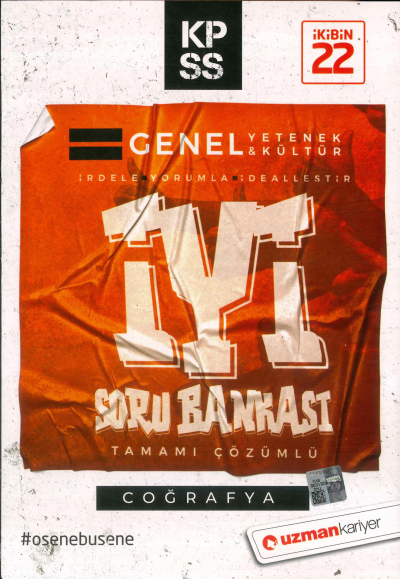 GY GK COĞRAFYA İYİ ÇÖZÜMLÜ SORU BANKASI YKS Fotokopi