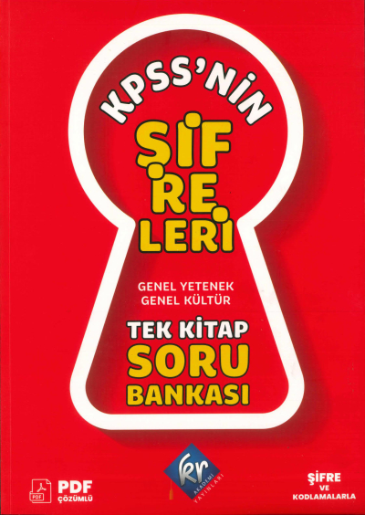 KPSS'NİN ŞİFRELERİ TEK KİTAP SORU BANKASI YKS Fotokopi