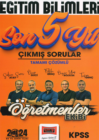 SON 5 YIL ÇIKMIŞ SORULAR (2019-2023) TAMMAI ÇÖZÜMLÜ ÖĞRETMENLER EKİBİ YKS Fotokopi