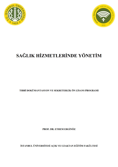 Sağlık Hizmetlerinde Yönetim YKS Fotokopi