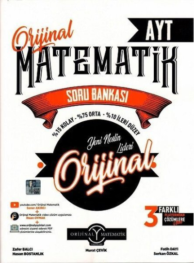 AYT MATEMATİK SORU BANKASI YKS Fotokopi