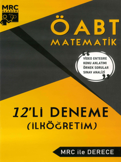ÖABT İLKÖĞRETİM MATEMATİK 12'Lİ DENEME MRC İL DERECE YKS Fotokopi