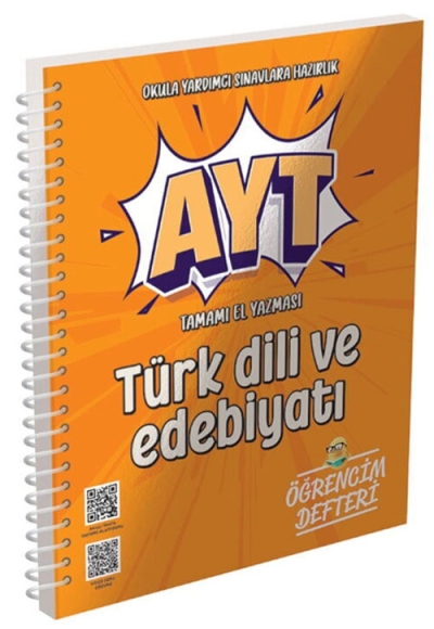 AYT Türk Dili ve Edebiyatı Öğrencim Defteri Murat Yayınları YKS Fotokopi