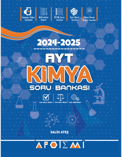 AYT Kimya Soru Bankası Apotemi Yayınları YKS Fotokopi