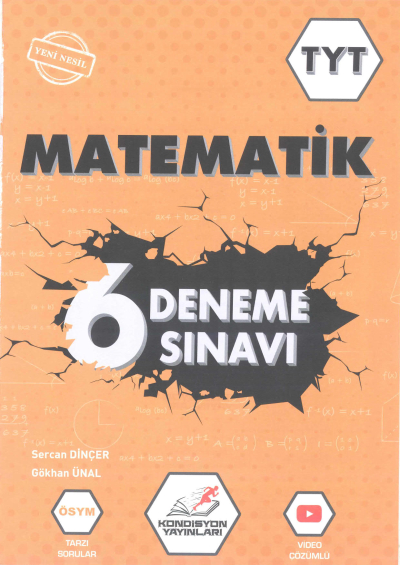 TYT Matematik 6 Deneme YKS Fotokopi