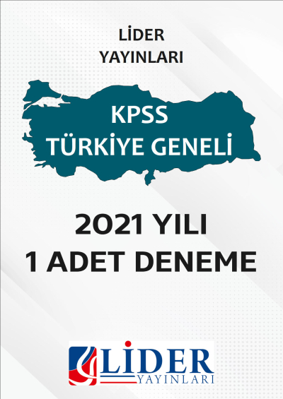 LİDER 1 ADET DENEME YKS Fotokopi