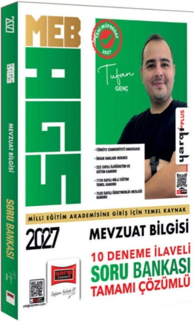 MEB AGS Mevzuat Bilgisi 10 Deneme İlaveli Tamamı Çözümlü Soru Bankası Yargı Yayınları YKS Fotokopi