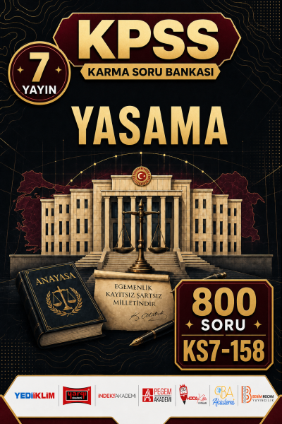 Yasama 7 Yayın 800 Soru YKS Fotokopi