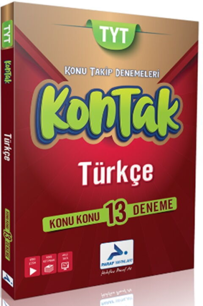 TYT Türkçe Kontak Konu Takip Denemeleri Paraf Akademi YKS Fotokopi