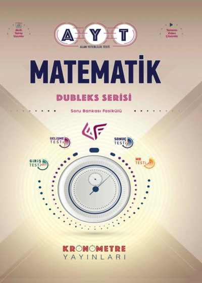 AYT MATEMATİK DUBLEKS SERİSİ SORU BANKASI YKS Fotokopi