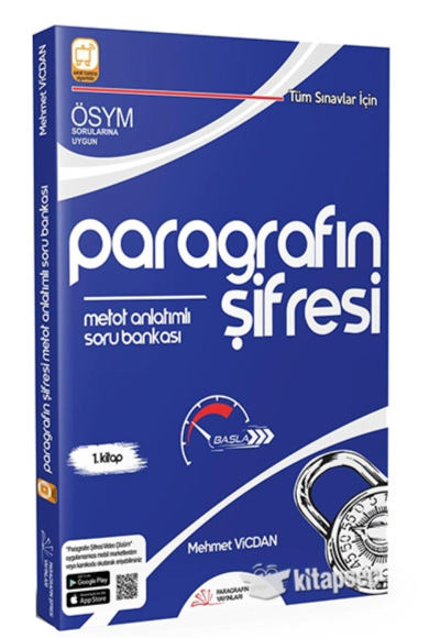 Paragrafın Şifresi Metot Anlatımlı Soru Bankası 1. Kitap YKS Fotokopi