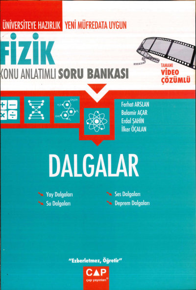 TYT-AYT FİZİK DALGALAR KONU ANLATIMLI SORU BANKASI YKS Fotokopi