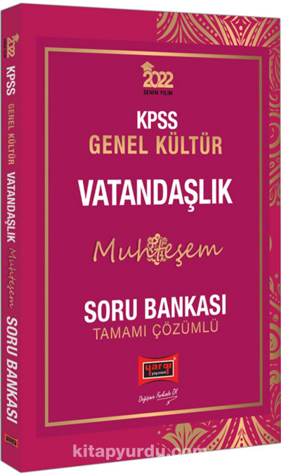 2022 KPSS Genel Yetenek Muhteşem Vatandaşlık Tamamı Çözümlü Soru Bankası YKS Fotokopi