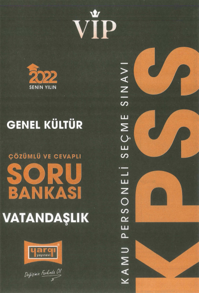 VİP SERİSİ VATANDAŞLIK SORU BANKASI ÇÖZÜMLÜ YKS Fotokopi