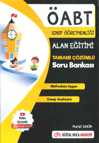 ALAN EĞİTİMİ SORU BANKASI TAMAMI ÇÖZÜMLÜ YKS Fotokopi