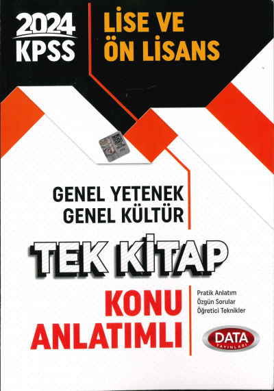 LİSE-ÖN LİSANS TEK KİTAP TÜM DERSLER KONU ANLATIMLI YKS Fotokopi