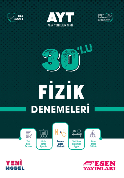 AYT 30'lu Fizik Denemeleri YKS Fotokopi