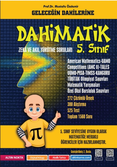 5. Sınıf Dahimatik Matematik Yarışmalarına İlk Adım Altın Nokta YKS Fotokopi