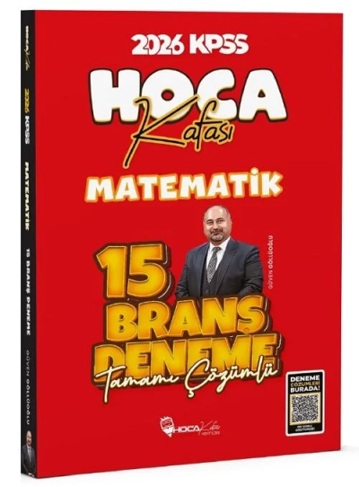 2026 KPSS Matematik 15 Deneme Çözümlü Hoca Kafası Yayınları YKS Fotokopi