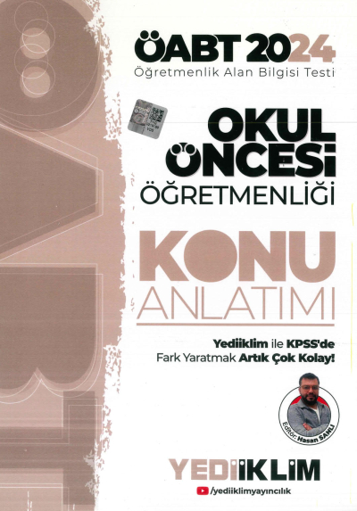 ÖABT OKUL ÖNCESİ ÖĞRETMENLİĞİ KONU ANLATIMI YKS Fotokopi
