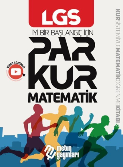 8. Sınıf LGS Parkur Matematik Kitabı Metin Yayınları YKS Fotokopi