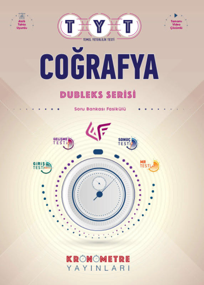 Tyt Coğrafya Dubleks Serisi Soru Bankası Fasikülü YKS Fotokopi
