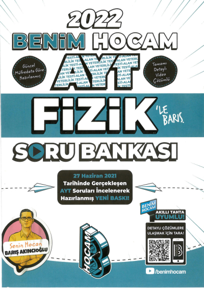 AYT Fizik Soru Bankası YKS Fotokopi