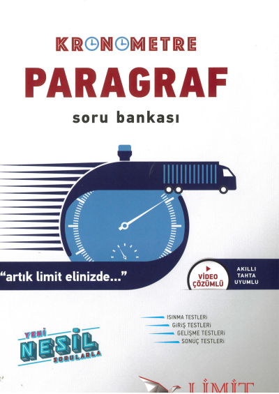 KRONOMETRE PARAGRAF SORU BANKASI YKS Fotokopi