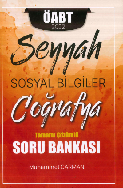 SEYYAH SOSYAL BİLGİLER COĞRAFYA TAMAMI ÇÖZÜMLÜ SORU BANKASI YKS Fotokopi